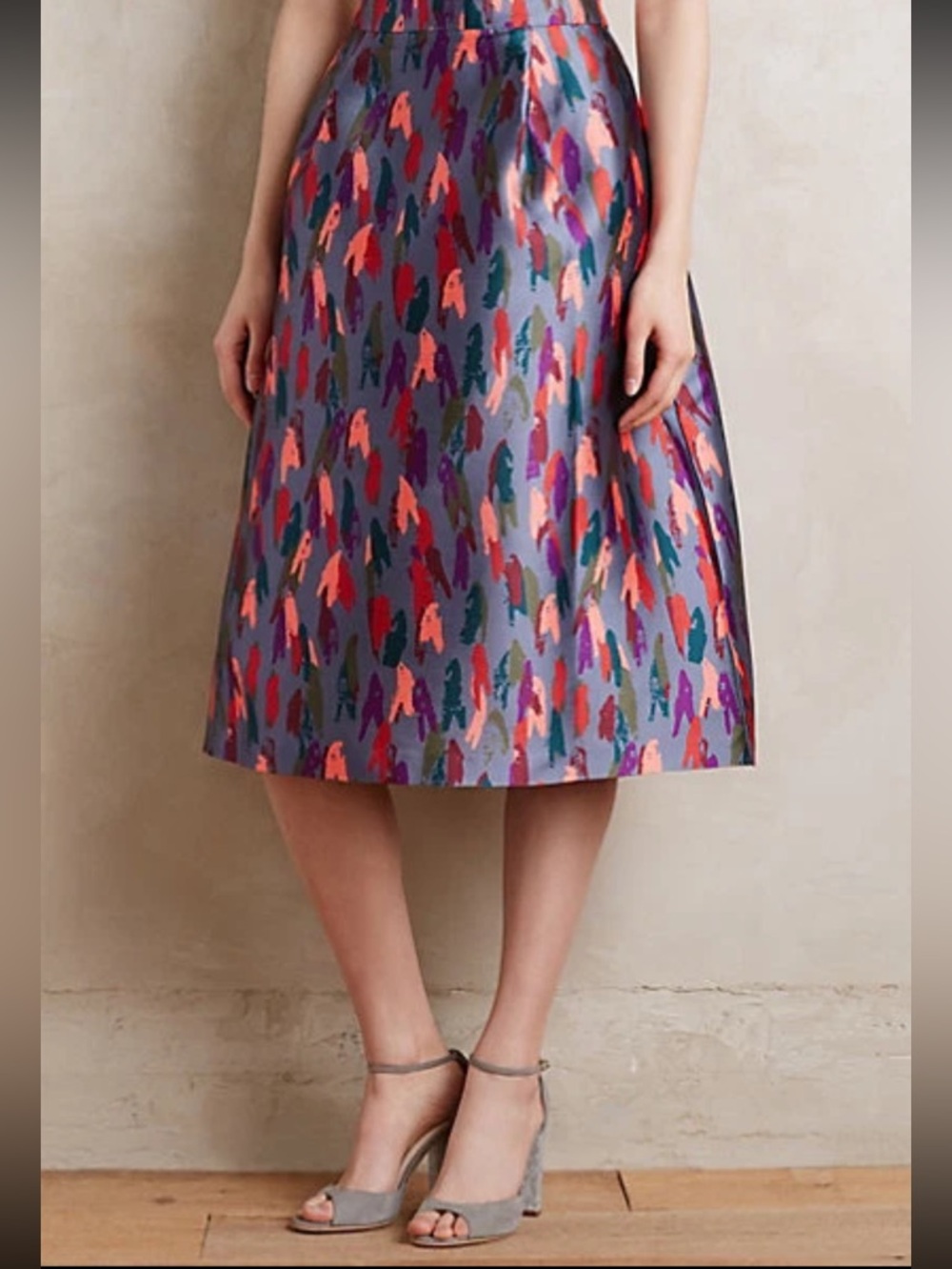Anthropologie Persephone Skirt Sz 6 - Picture 4 of 11